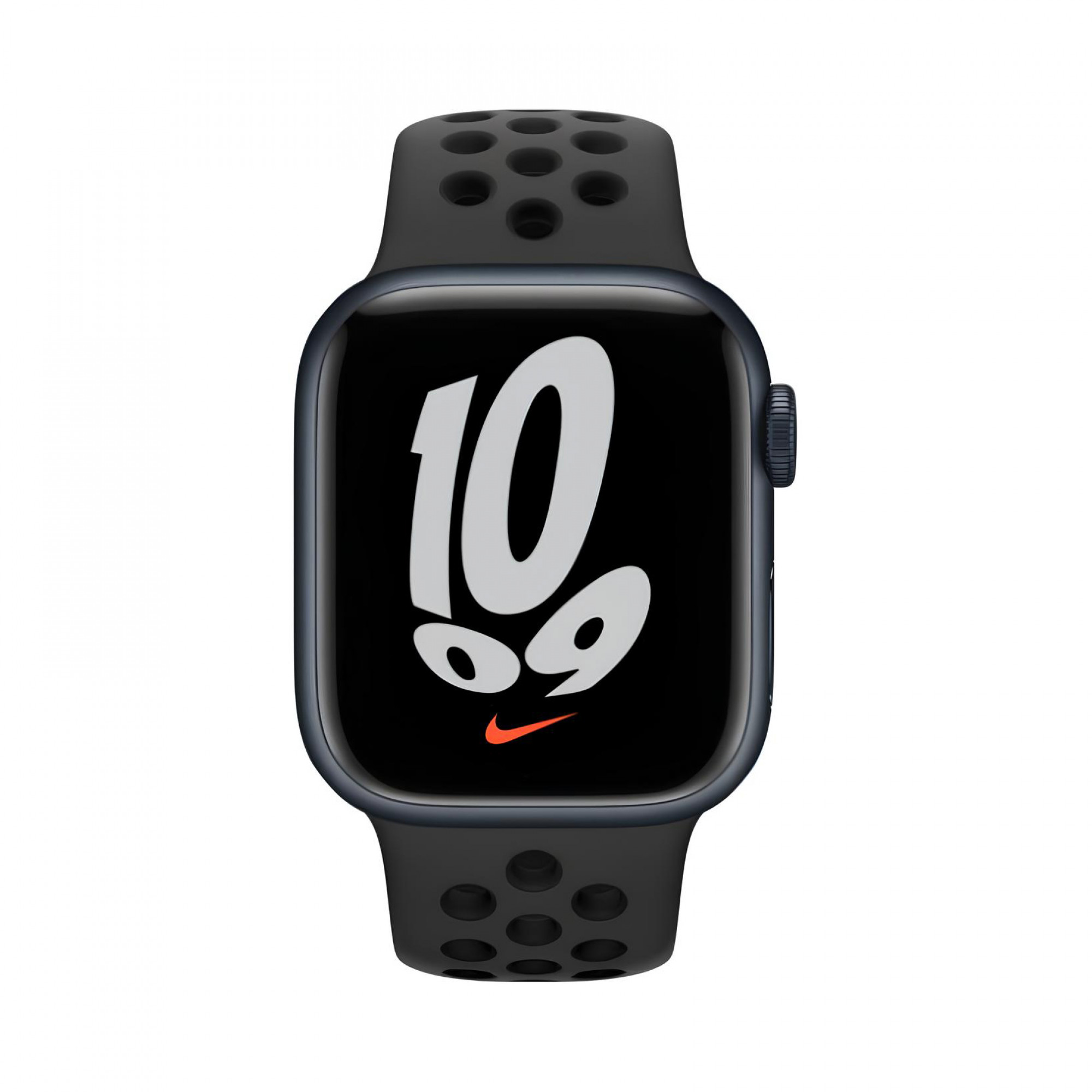 Apple Watch Nike Series 7 GPS 45mm Midnight Aluminum Case w. Anthracite/Black Nike Sport (MKNC3) б/у